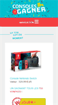 Mobile Screenshot of consoles-a-gagner.com